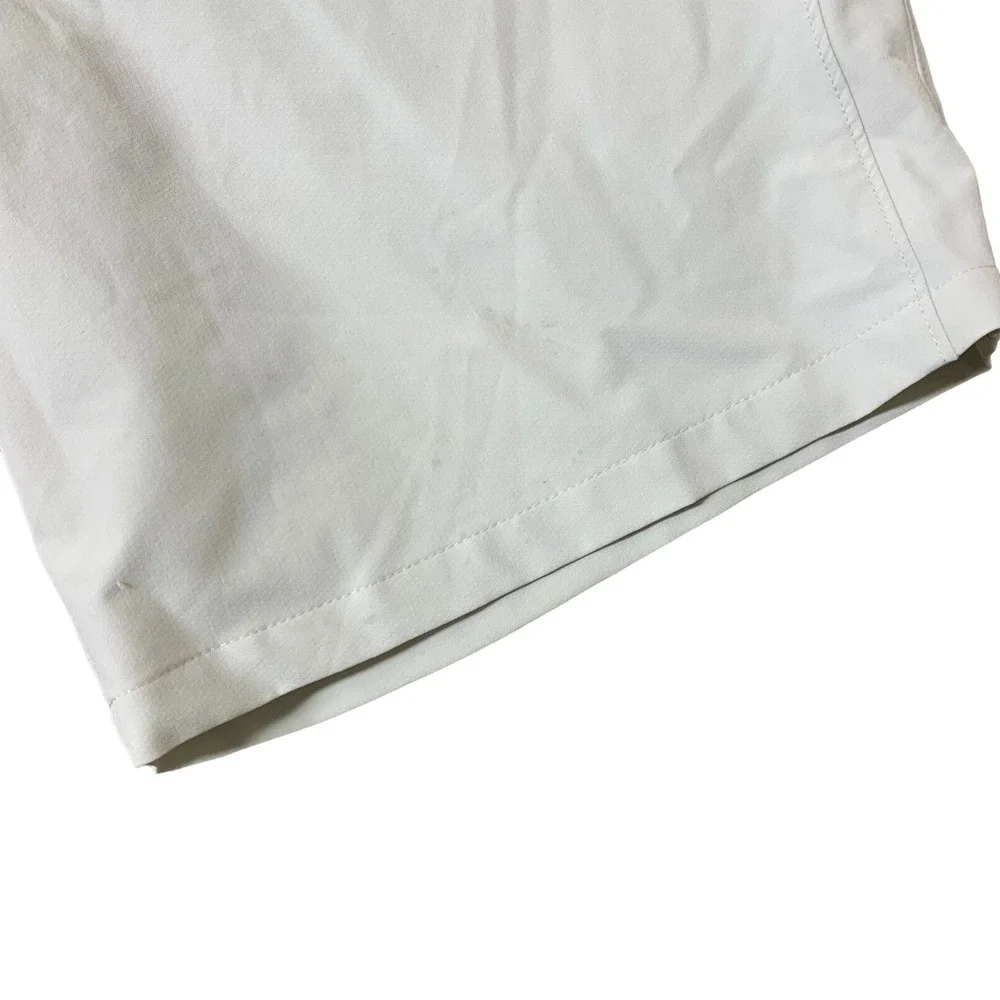 Nike Golf Shorts Adult Size 36 White Pockets Outdoor Nike DRI-FIT Active Mens - Picture 4 of 7